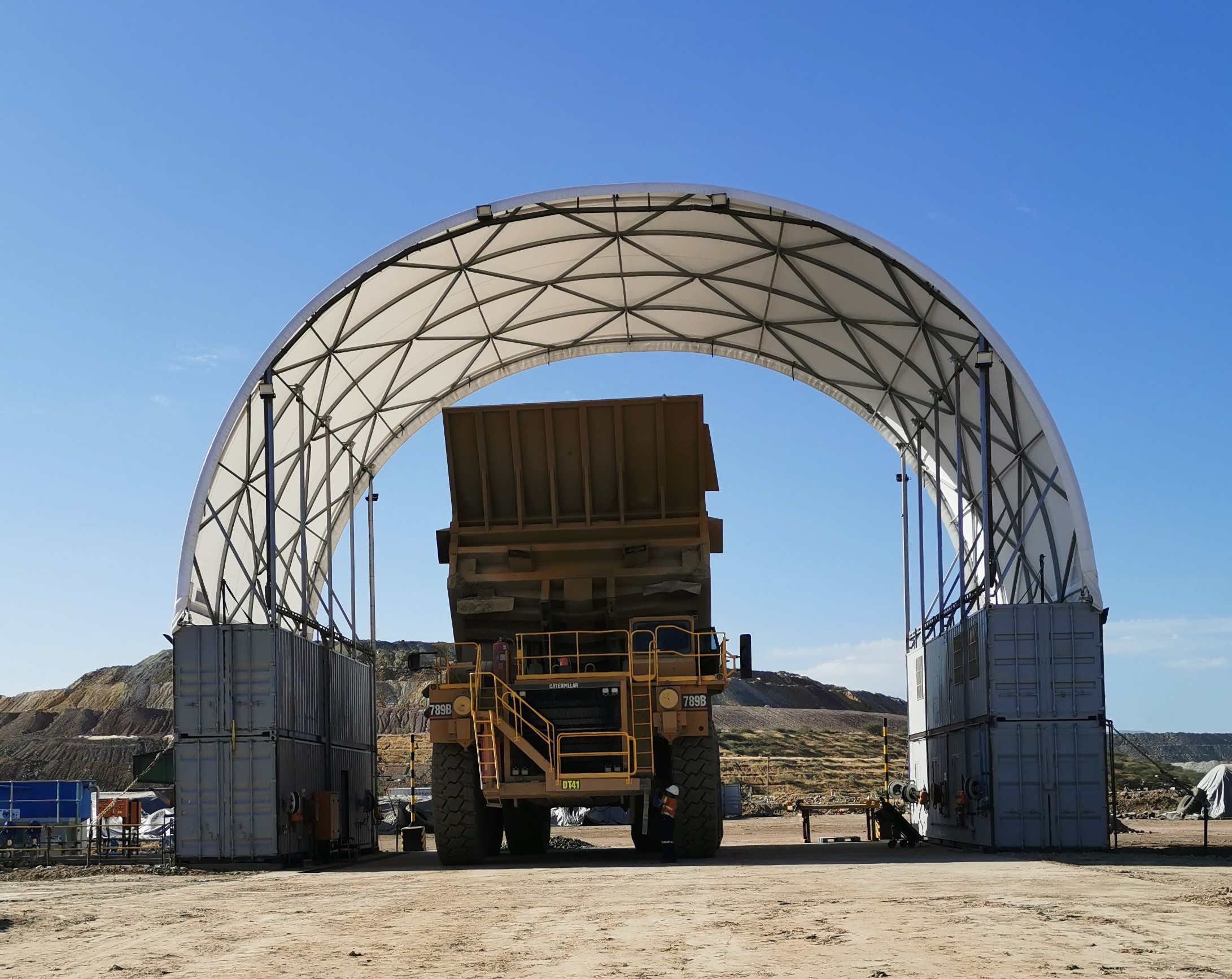 Truck Workshop for Bisha Mining Eritrea