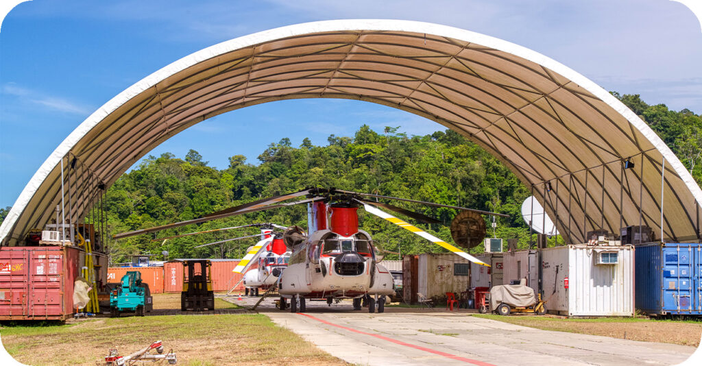 Fabric Shelter Aircraft Hangar Design