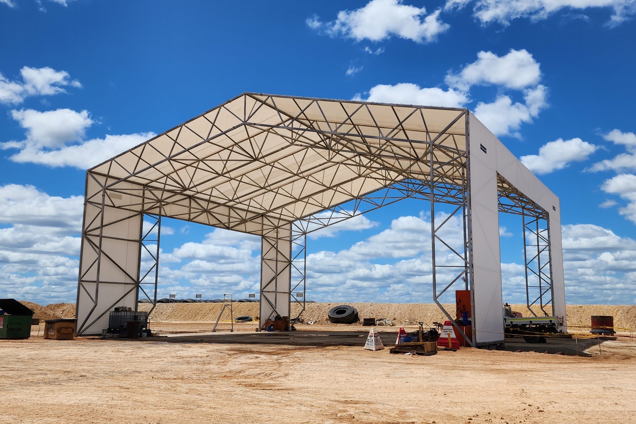 Clear Span Fabric Structure