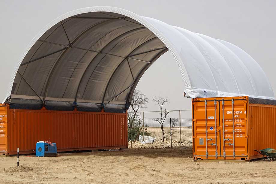 The Role of Industrial Shelters in Sustainable Infrastructure Solutions with Allshelter