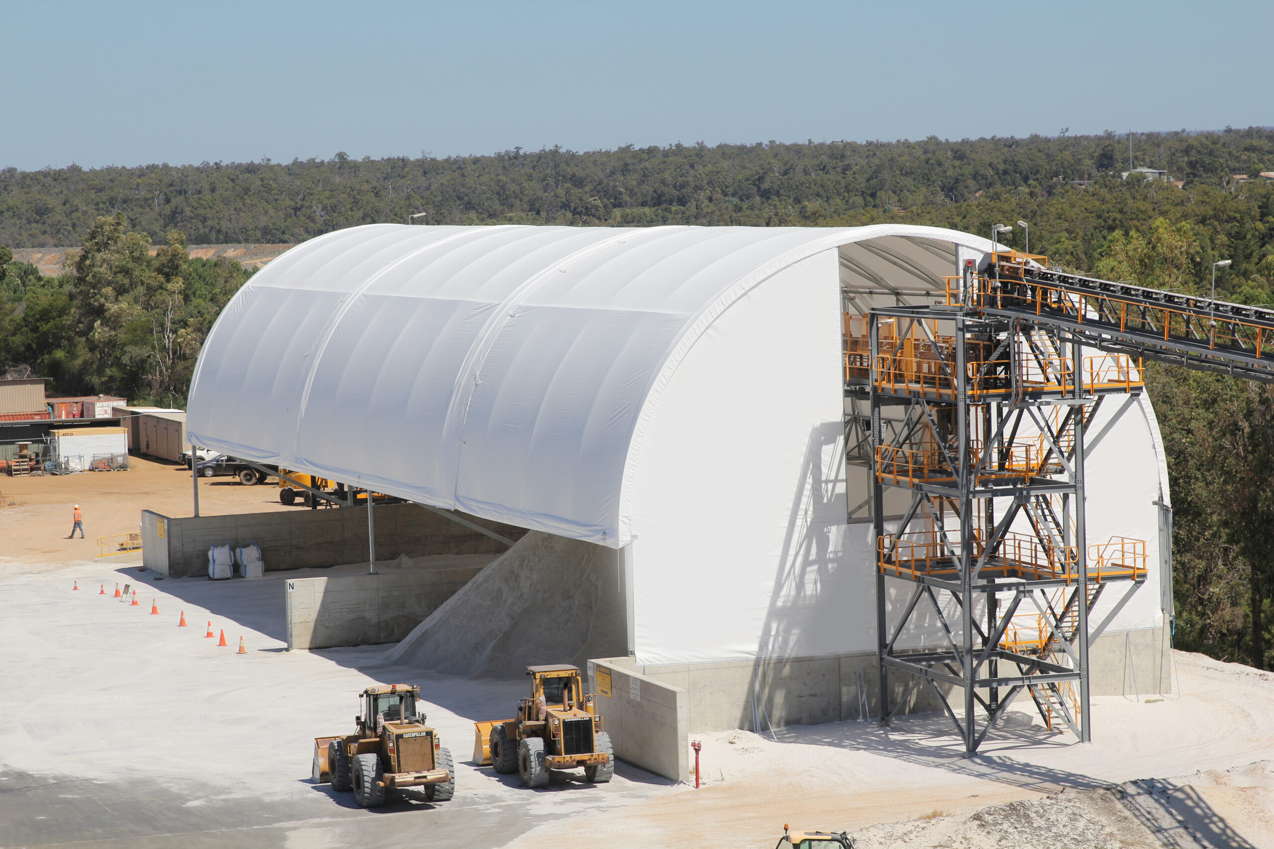 Dome Shelter onsite